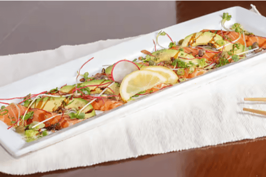 Salmon Carpaccio