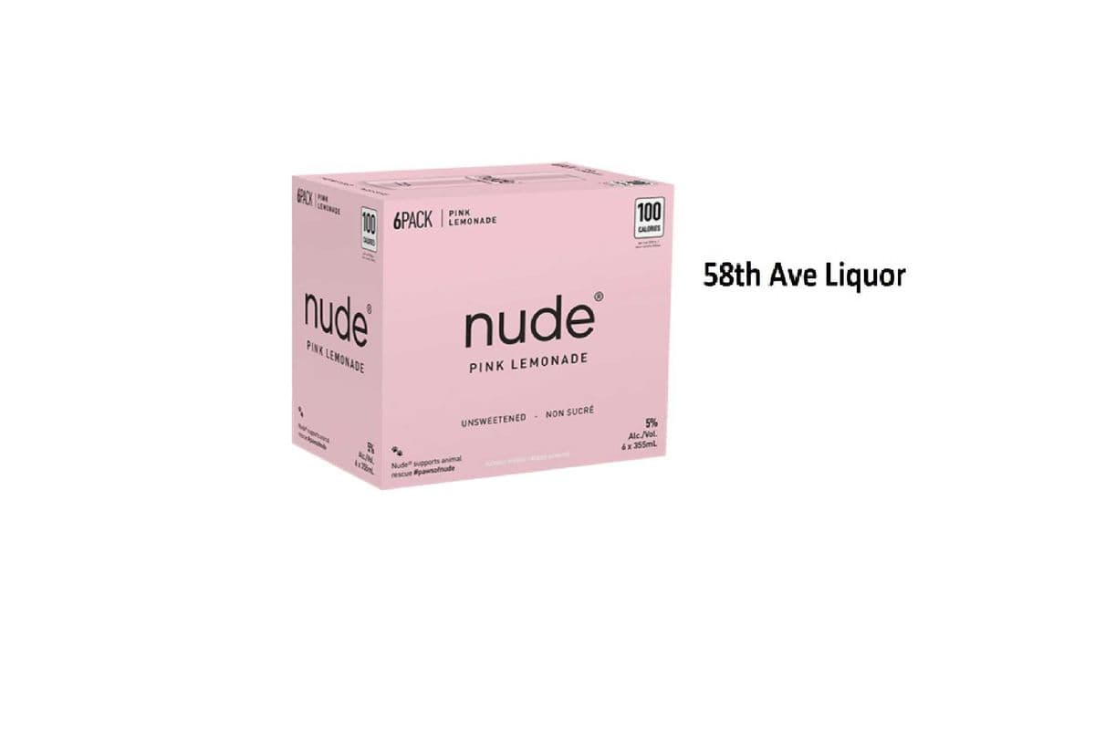 NUDE PINK LEMONADE CANS (1 x 6x355ML)