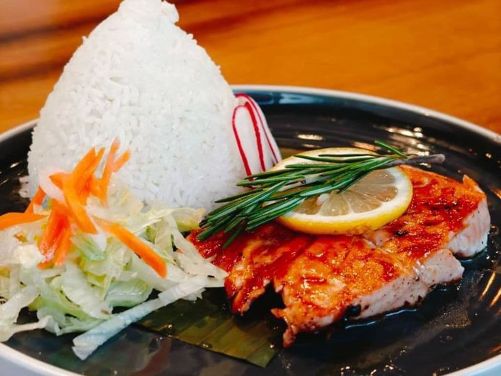 Salmon On Rice