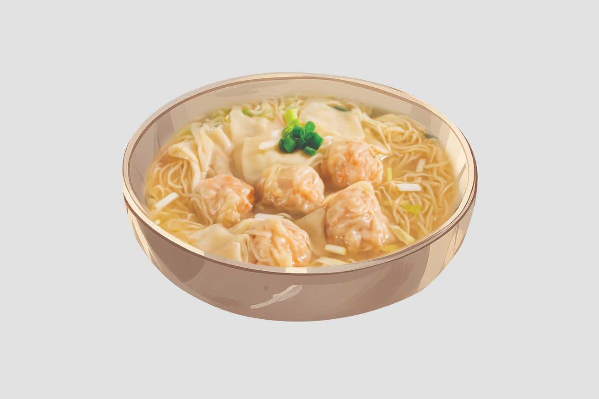 Large Shrimp Wonton Noodles