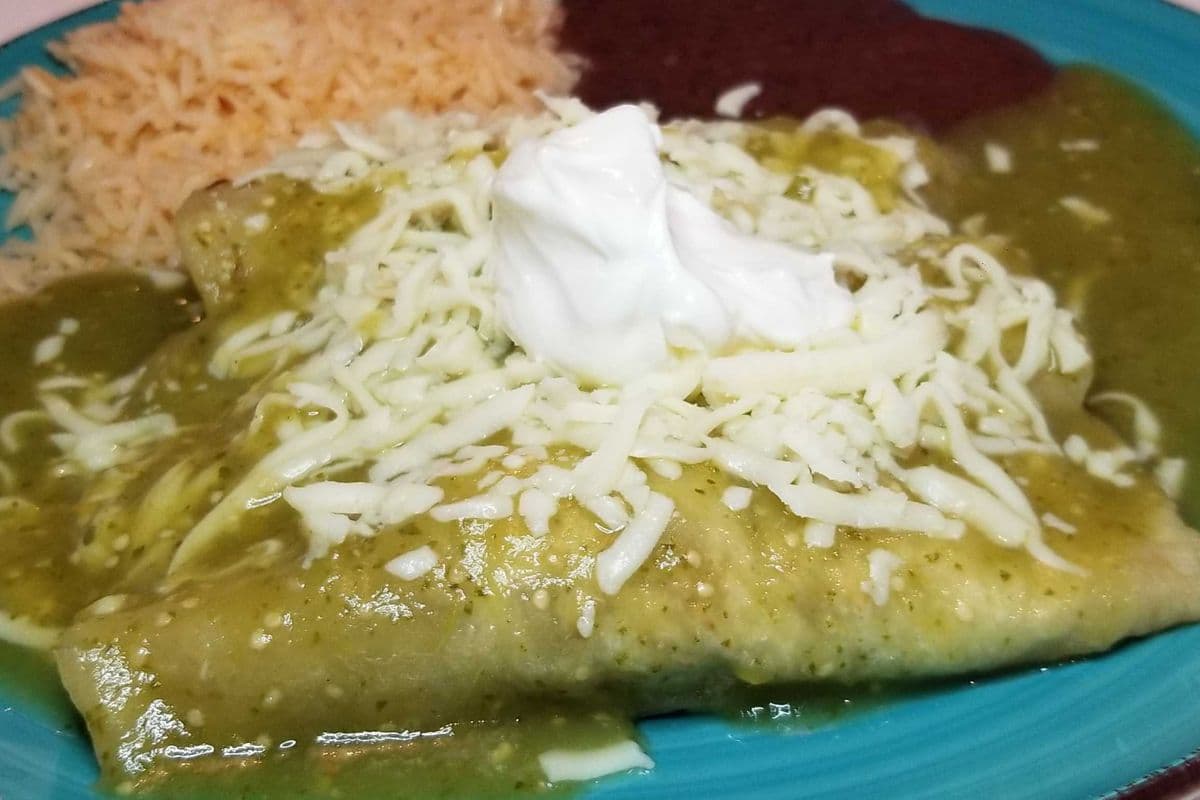 Enchiladas Verdes