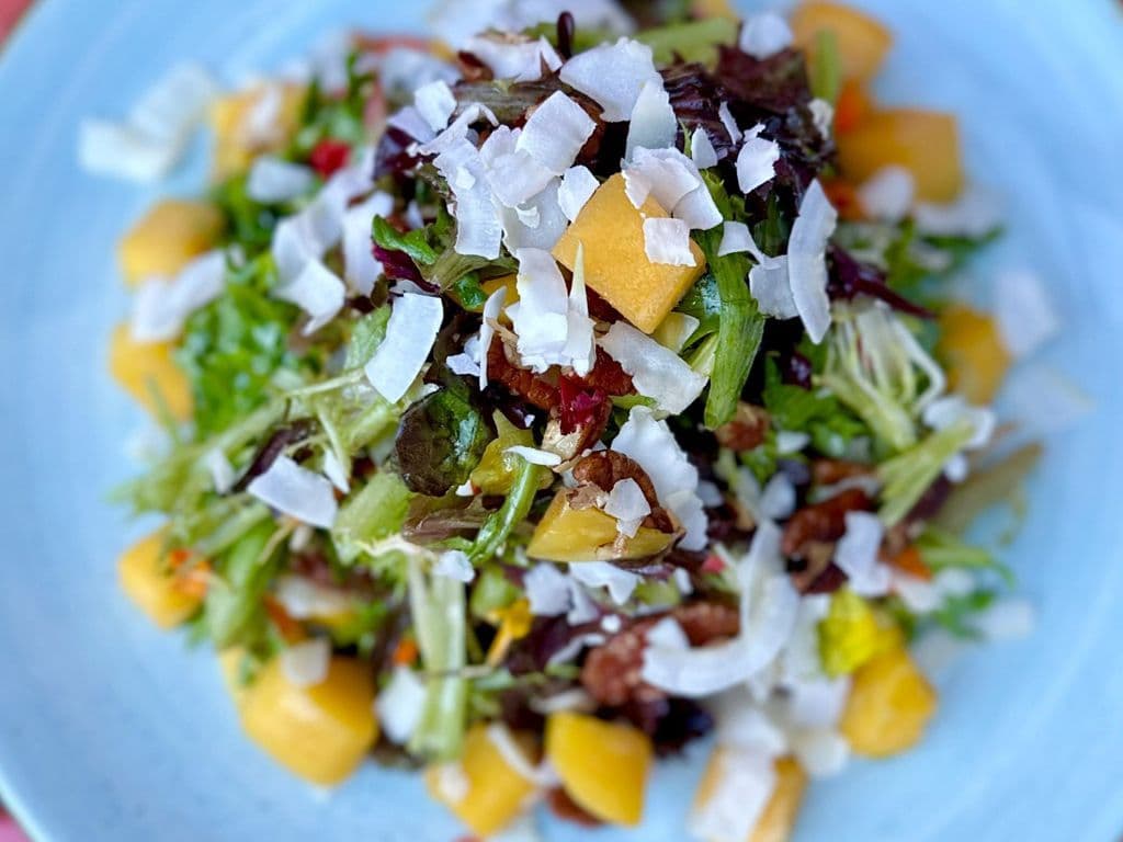 Mixed Greens and Mango Salad