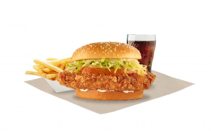 Crispy Southern Fried Fillet Sandwich MEAL
