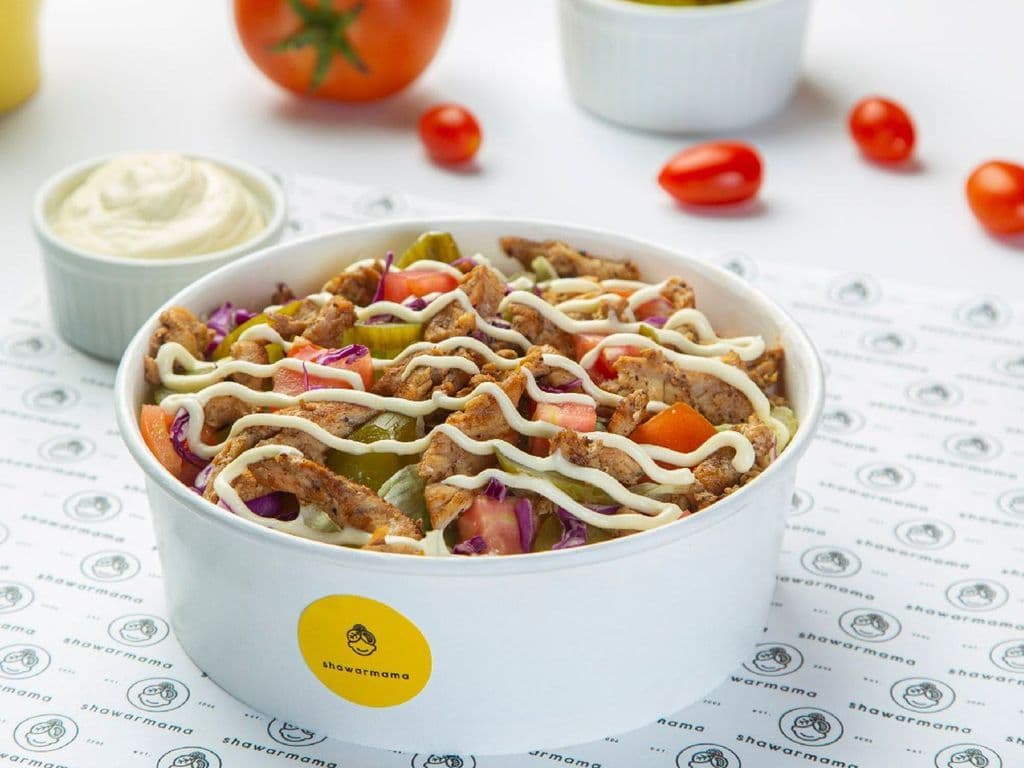 Chicken Shawarma Salad Bowl