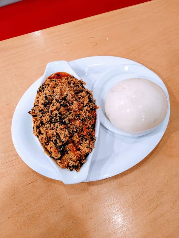 Egusi Soup with Fresh Fish