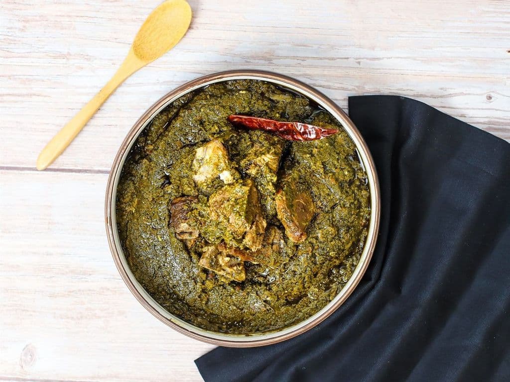 Palak Gosht (Spinach & Lamb)