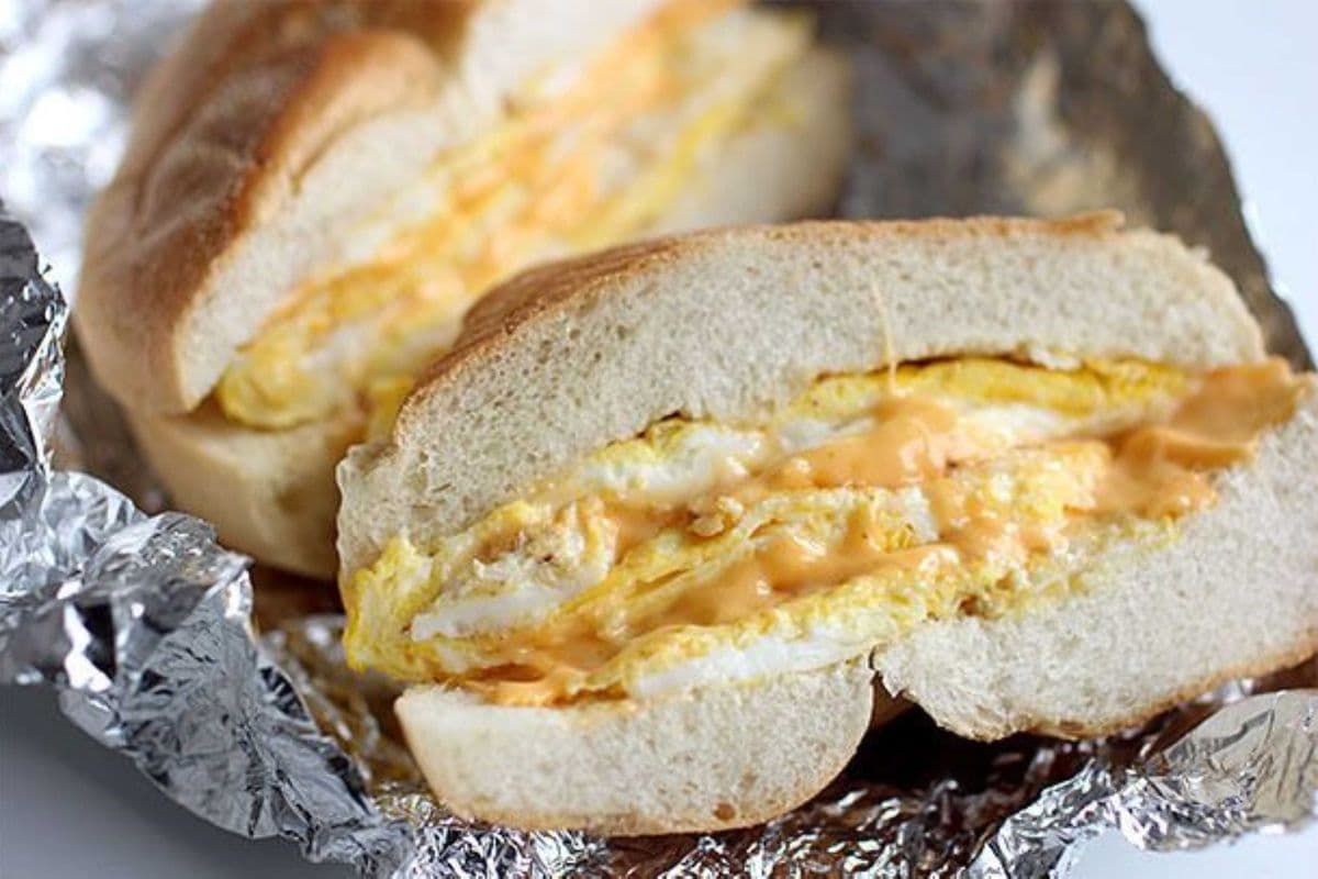 Egg and Cheese on a Roll