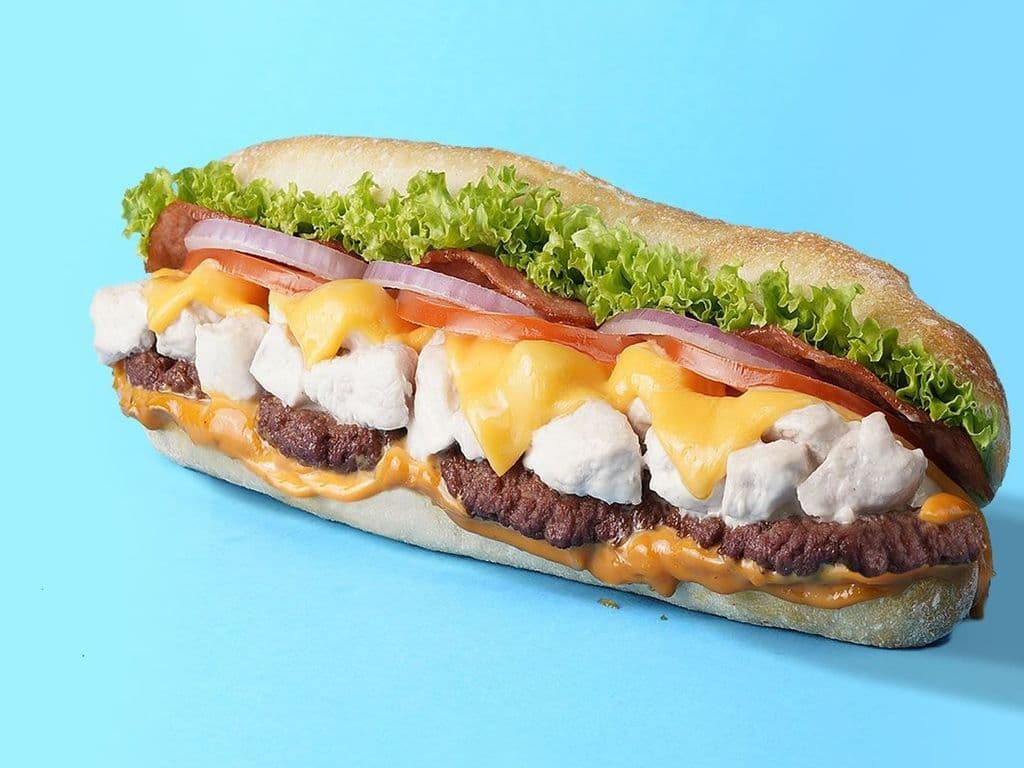Baguette Chick'n Beef / Chick'n Beef Sandwich