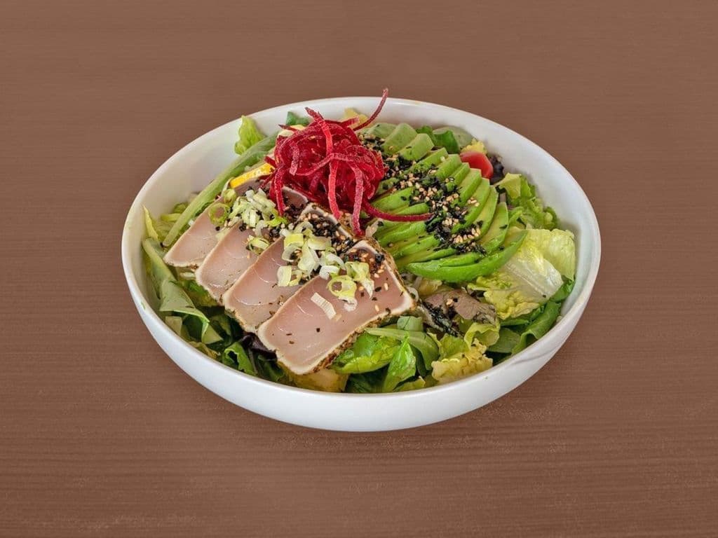 Avo & Tuna Tataki Salad
