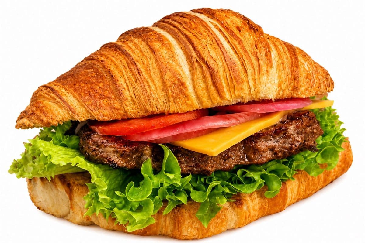 Cheeseburger Croissant