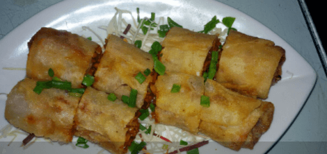 Vegetable Spring Roll (4 pcs)