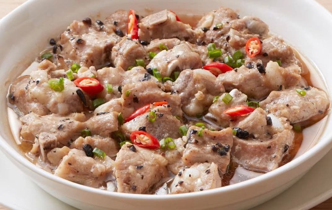 Steamed Spareribs in Black Bean Sauce / 豉汁蒸排骨 (例)