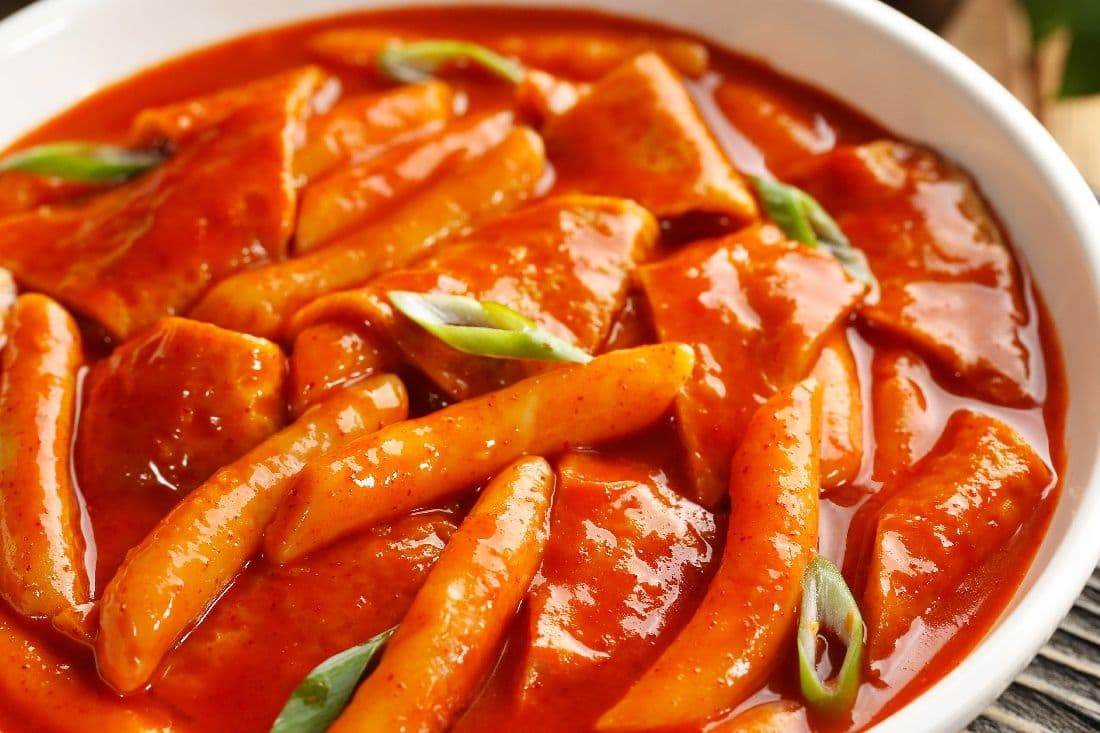 D1. Gâteaux de Riz Épicé / Spicy Rice Cakes (Duk Bok Kki)