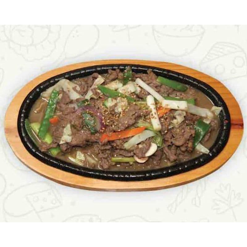 49. Bulgogi (Beef) with Vegetables on a Hot Plate