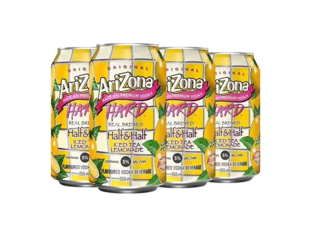 Arizona Hard - Tea Half And Half Can (6x355ml)