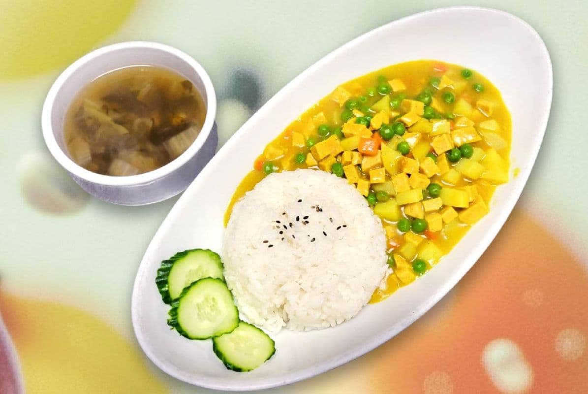 Vegetarian Curry Meal / 素咖哩燴飯