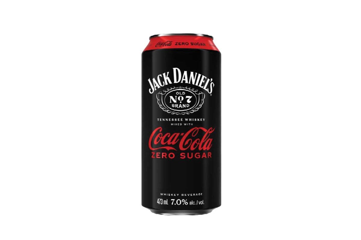 Jack and Coke Zero (1 x 473 ml Can)