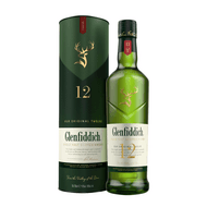 Glenfiddich 12 Year Old Single Malt Scotch Whisky (1 Bottle x 750 mL)