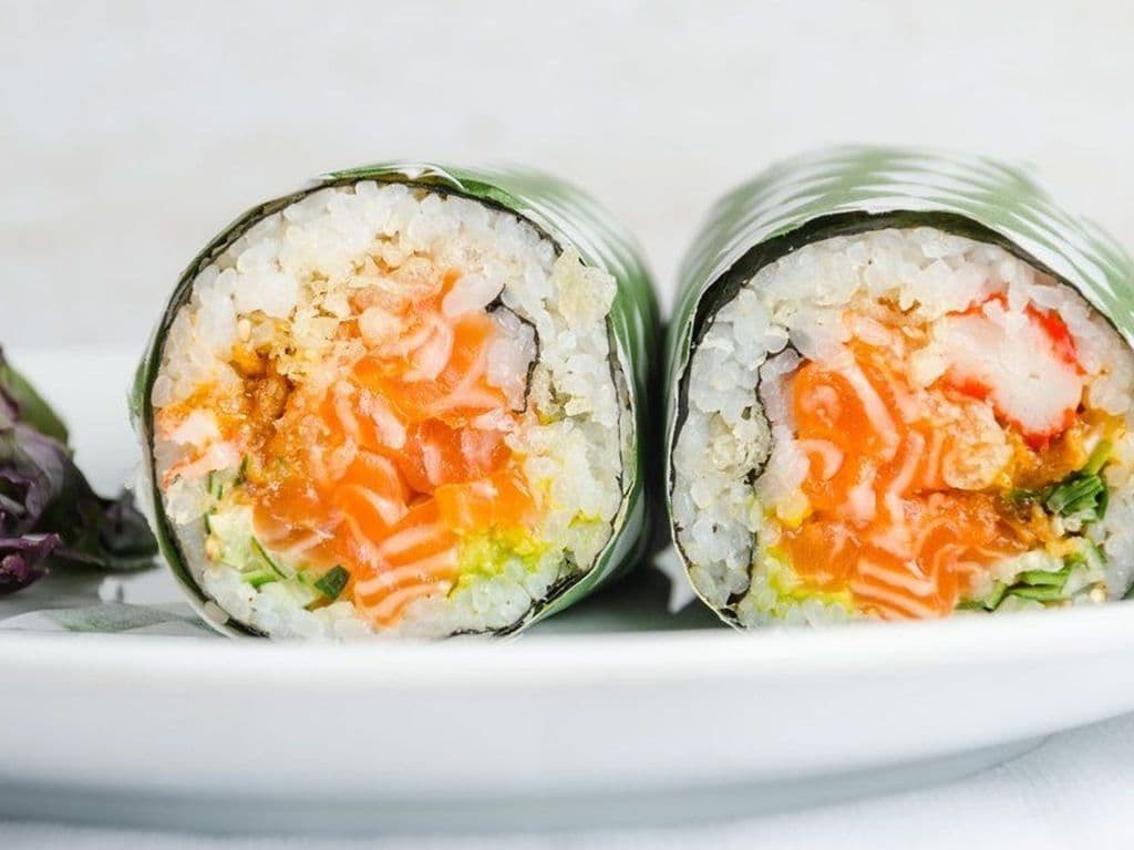 Super Salmon Burrito