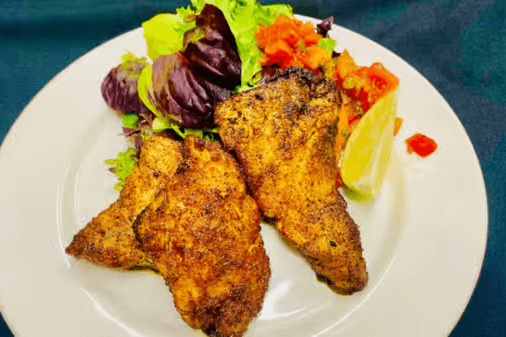 Blackened Pacific Rockfish (Lunch and Dinner)