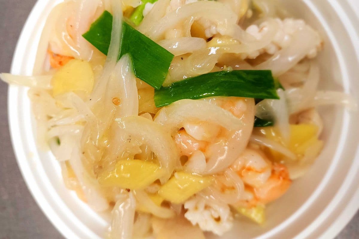 78. Seafood with Ginger and Onion