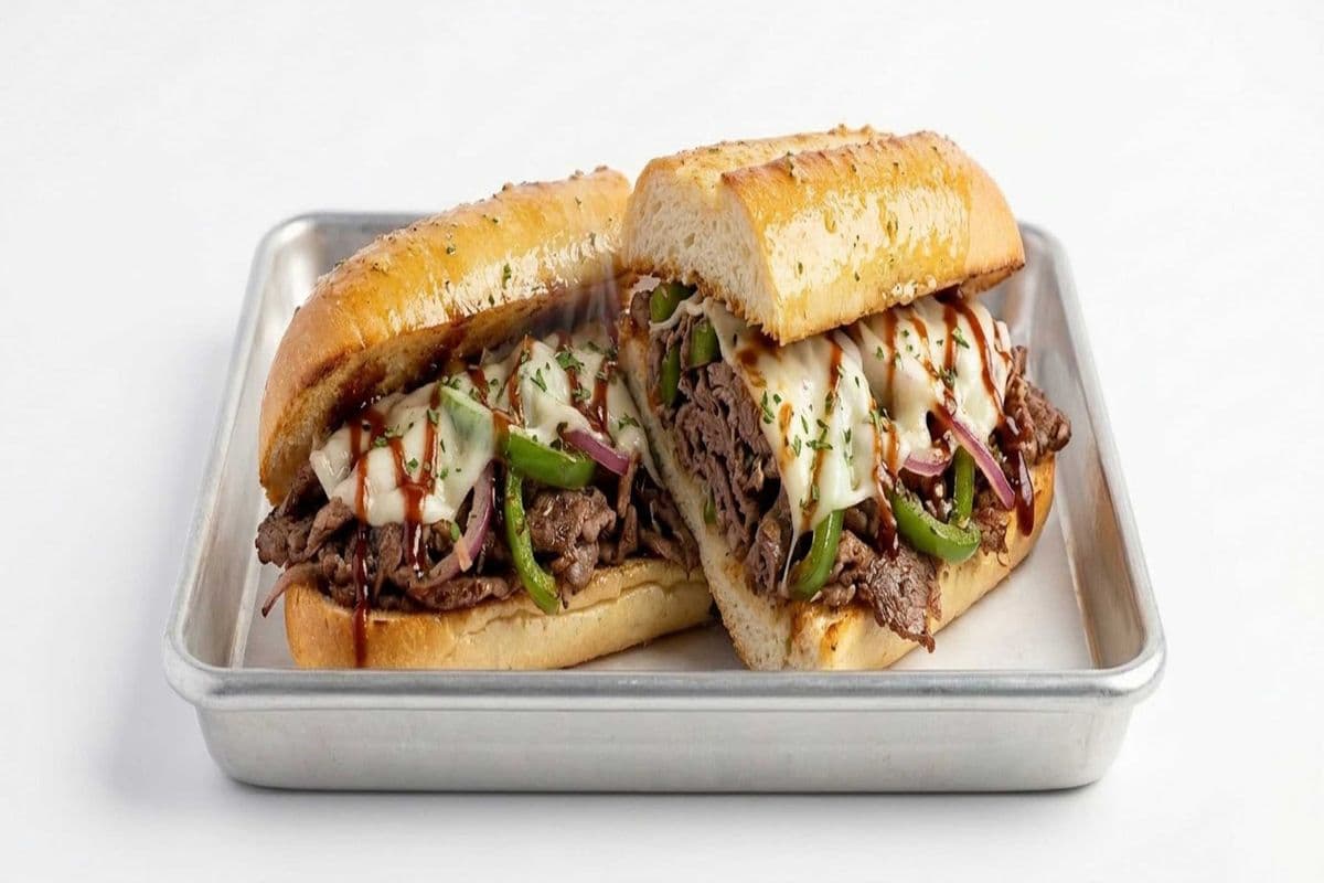Baked Philly Steak Sub