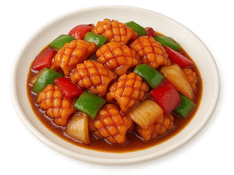 Stir-Fried Squid in Savory Sauce 酱爆鱿鱼