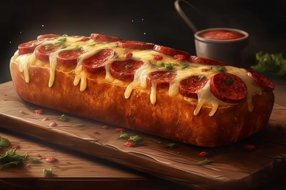Garlic Bread Special (With Pepperoni and Pop)
