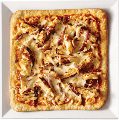 Pizza poulet sud-ouest (modérée) / South-Western Chicken Pizza (Modest)