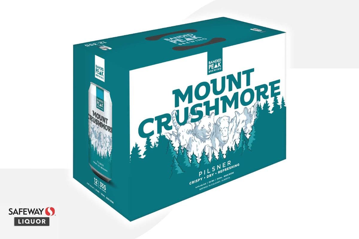 Banded Peak Mount Crushmore (12 x 355 ml)