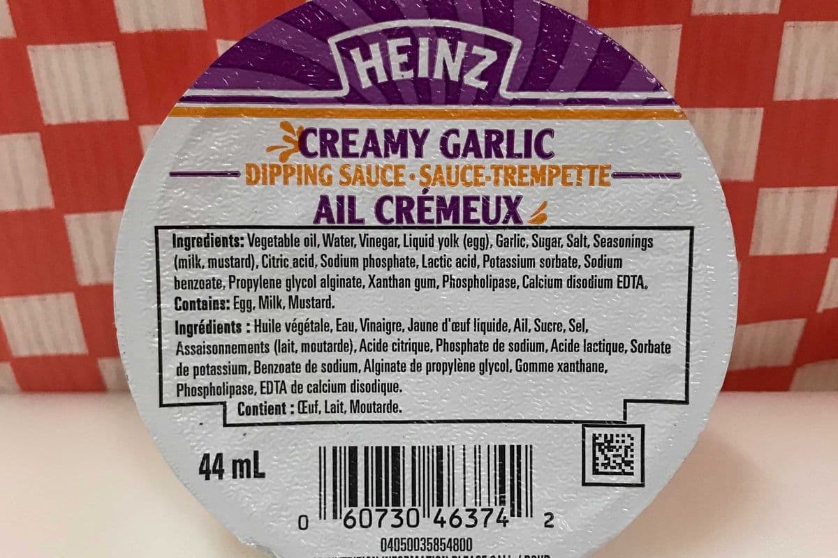 Creamy Garlic Dip