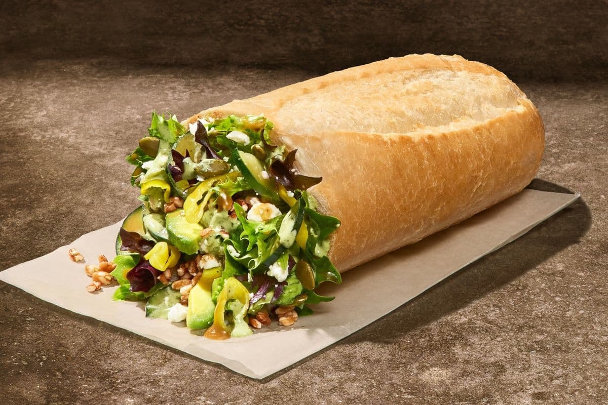 Balsamic Greens with Grains Salad Stuffer
