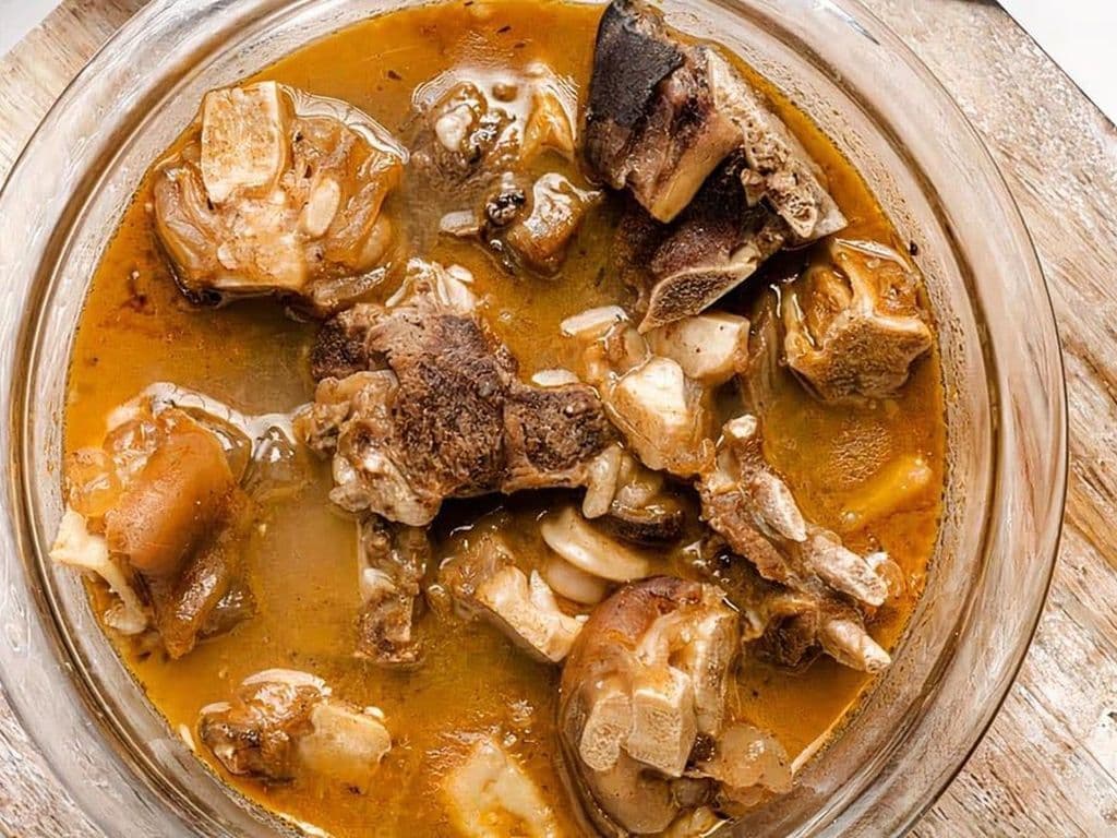 Goat meat pepper soup