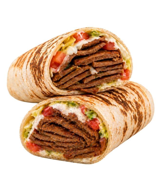 Beef Donair Wrap