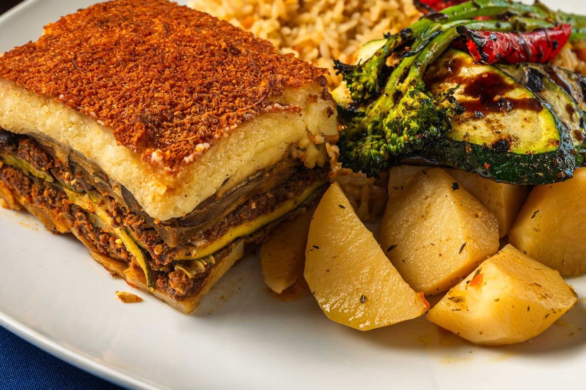 Lunch Moussaka