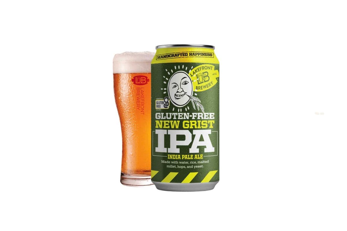Lake Front Gluten Free New Grist IPA (4 Cans) (4 x 473ml)
