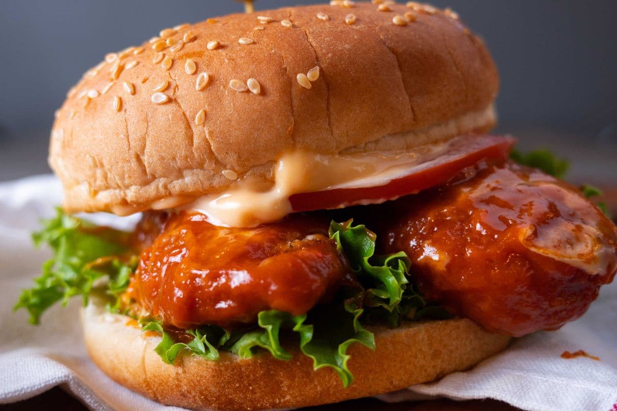 Volcano Chicken Sandwich