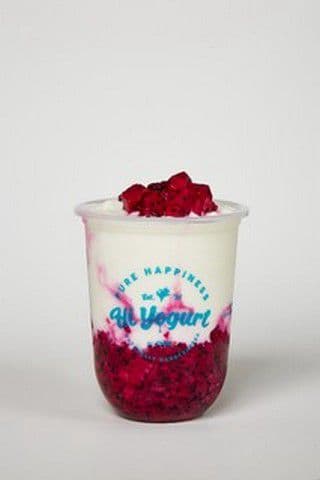 Dragonfruit Yogurt (火龙果果酸奶)