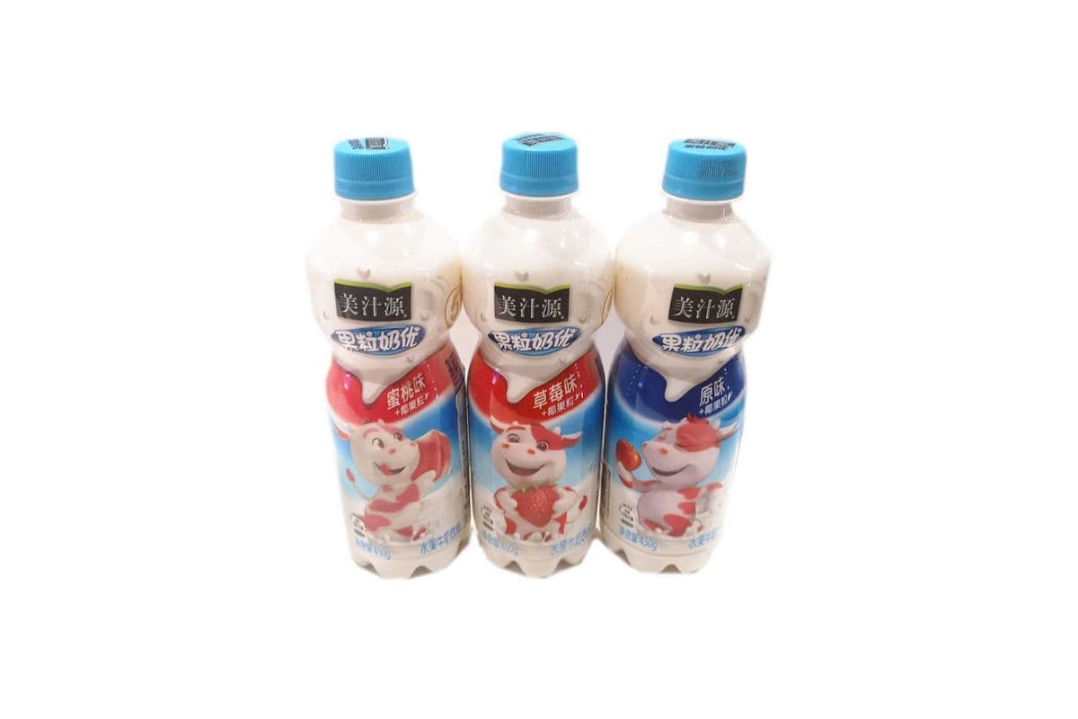 MZY Fruit Drink Series(美汁源 果粒奶优)