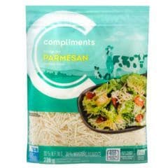 Compliments Cheese Parmesan Shredded 226g