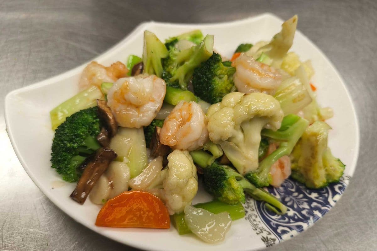 172.Mixed Vegetables with Shrimp