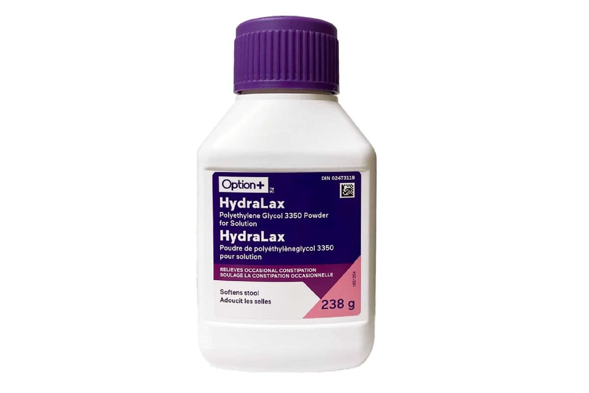 OPTION+ HYDRALAX POLYETHYLENE GLYCOL 3350 POWDER 238GM PACK (238 GM)