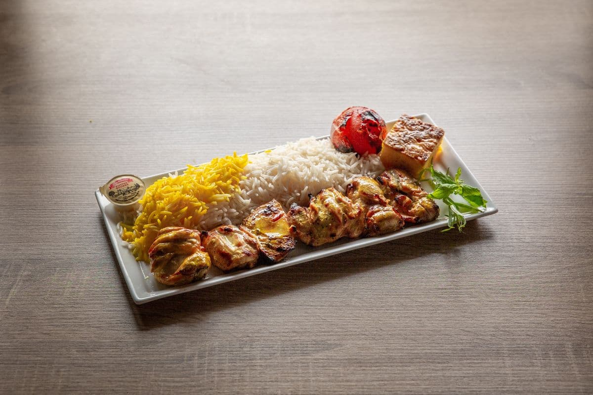 Chicken Leg Kabob Plate