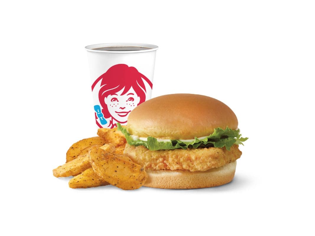 Crispy Chicken Sandwich Combo - Large