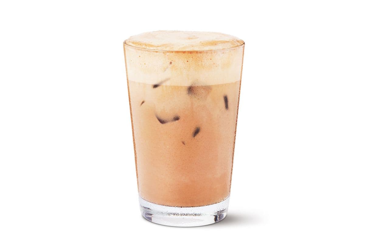 Medium Caramel Churro Iced Latte