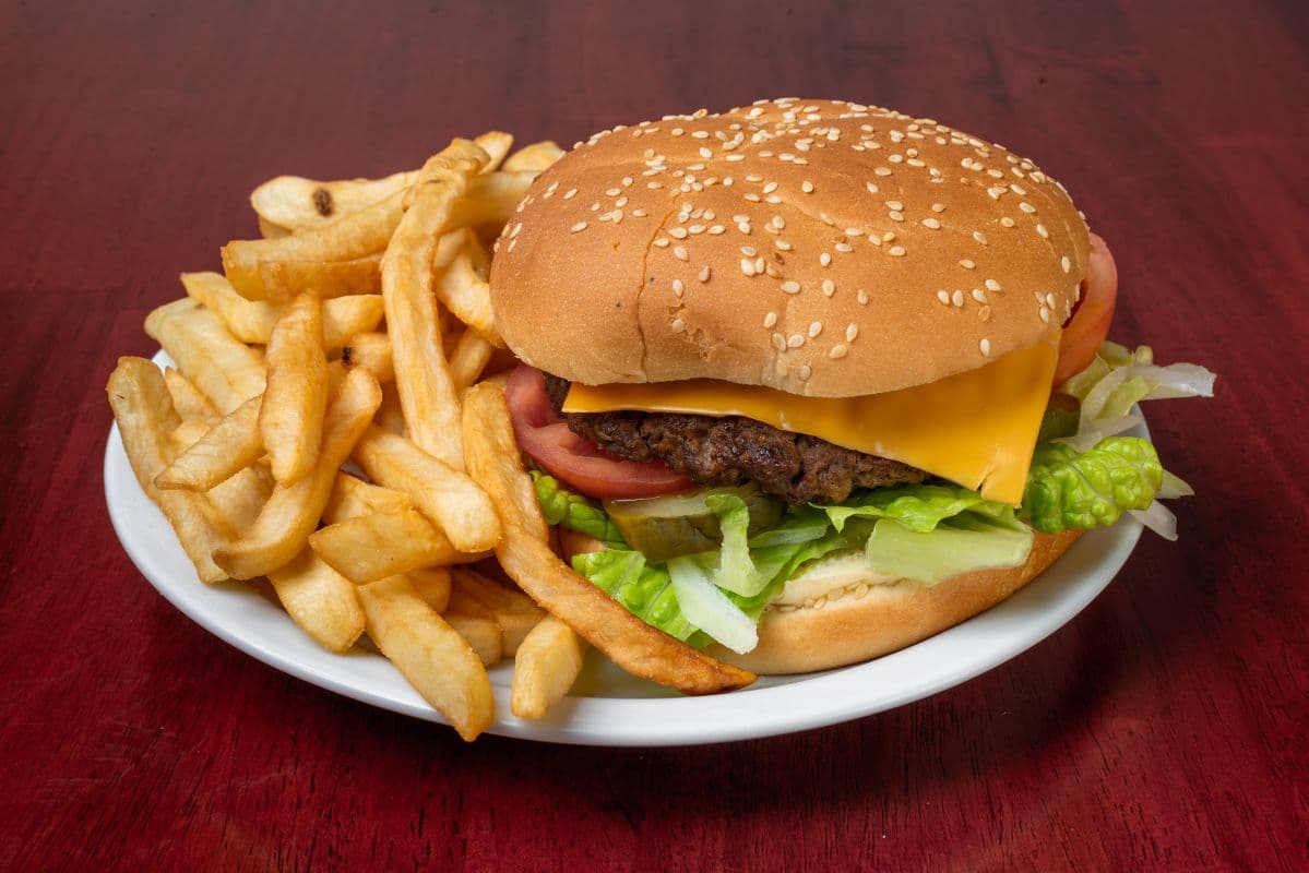 Hamburger double viande / Double Meat Hamburger