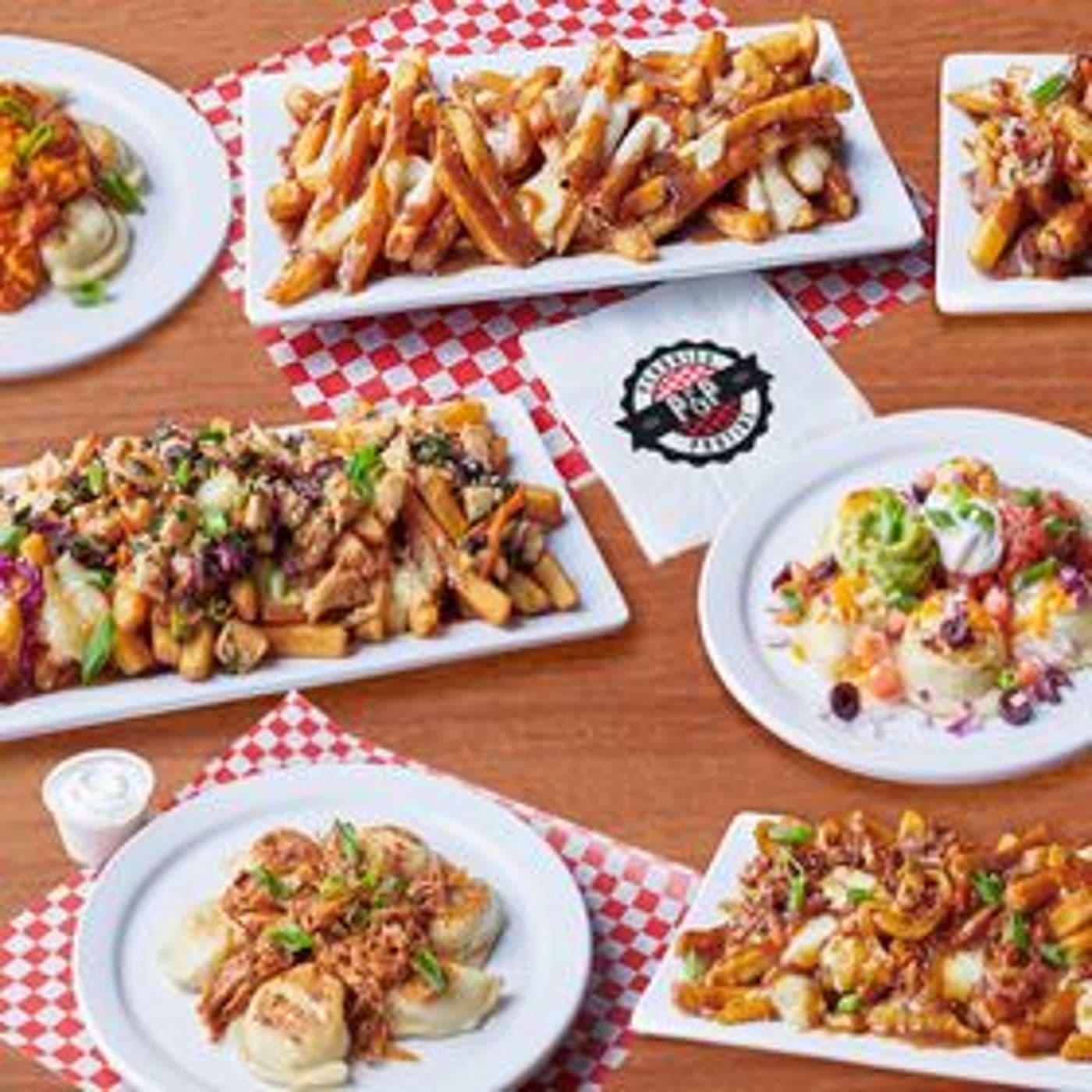 Perogies and Poutine