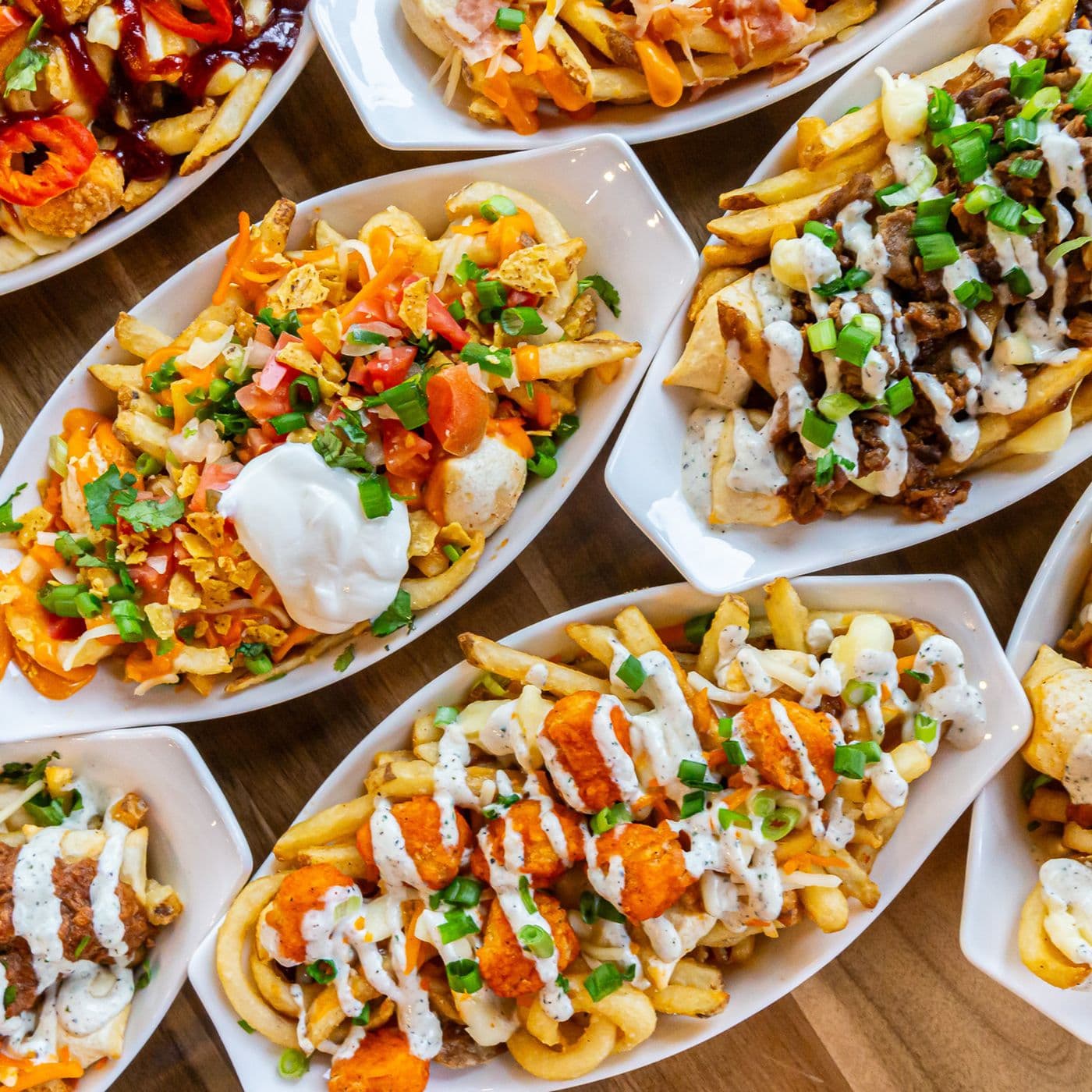 Sloppy Spudz Poutines + Perogies
