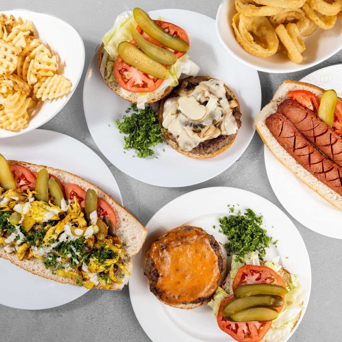 Baba's Burgers, Sandwiches