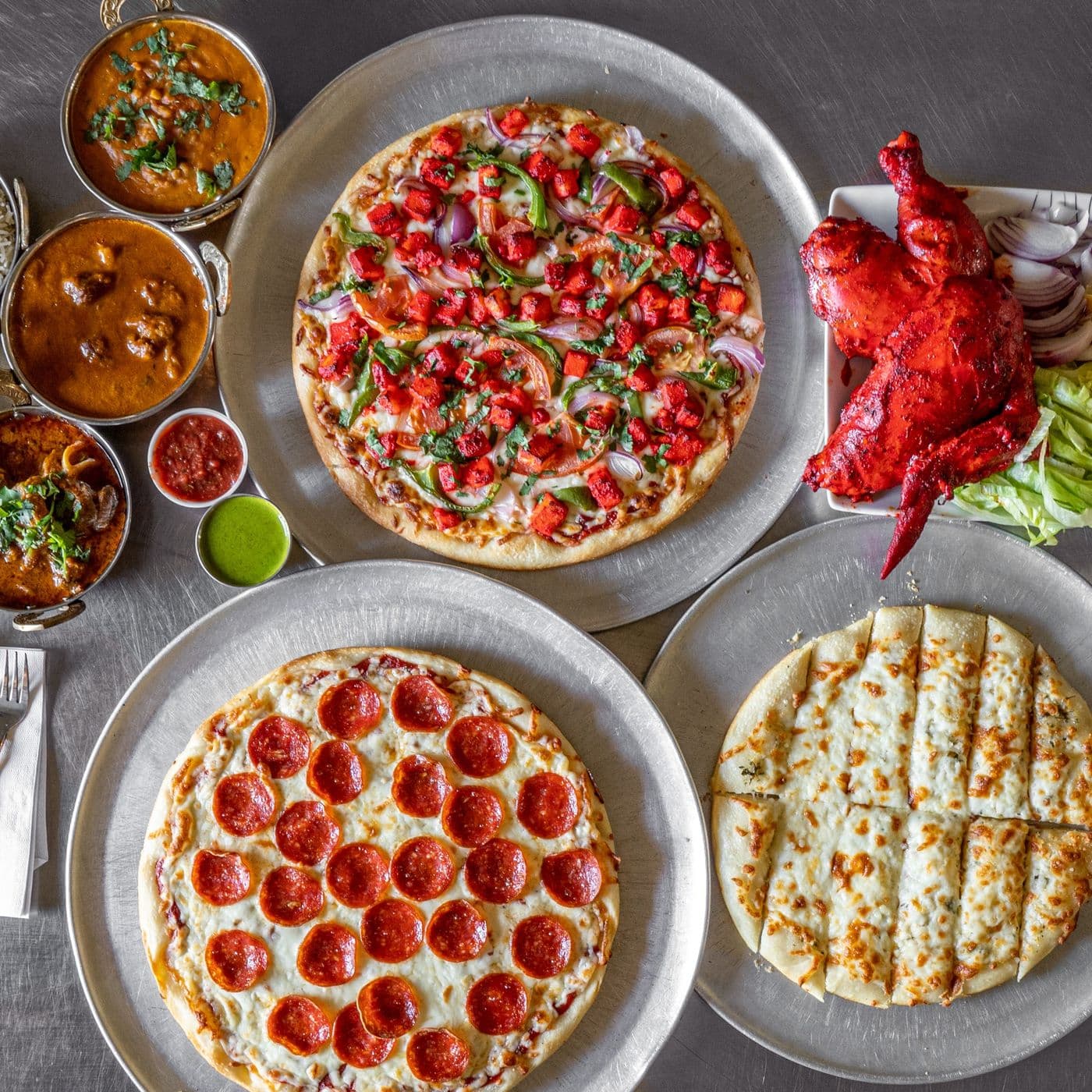 A Perfect Pizza and East Indian Cuisine